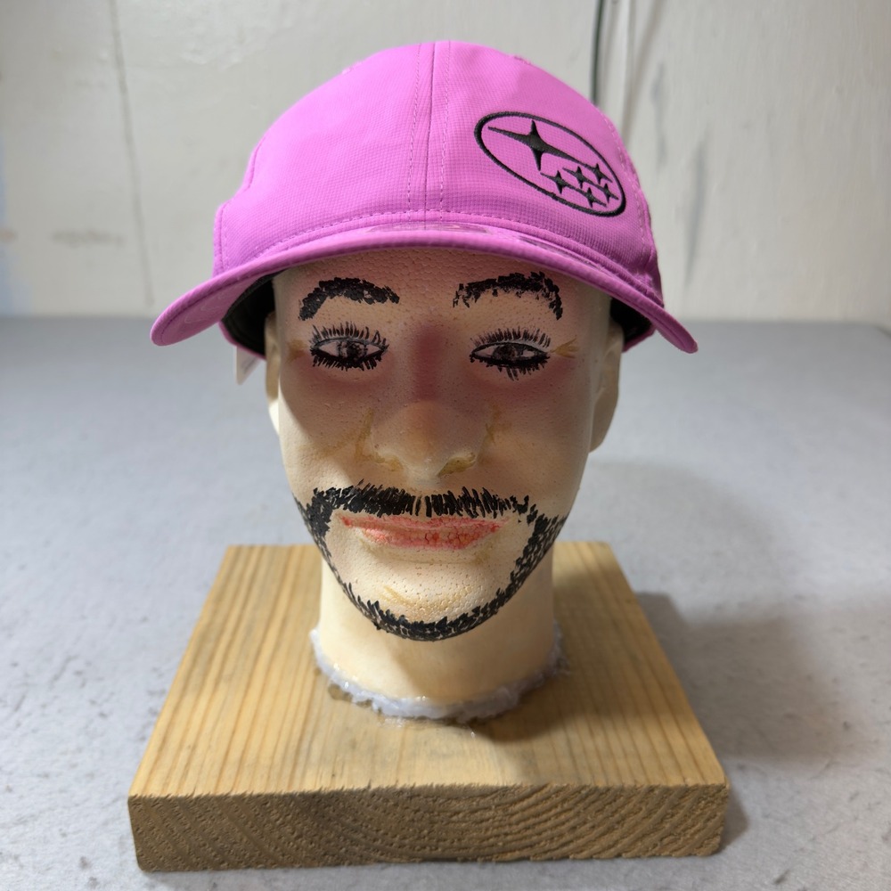 Cap America Subaru‎ Performance Quick Dry UV Guard Pink Athletic Cap OSFM